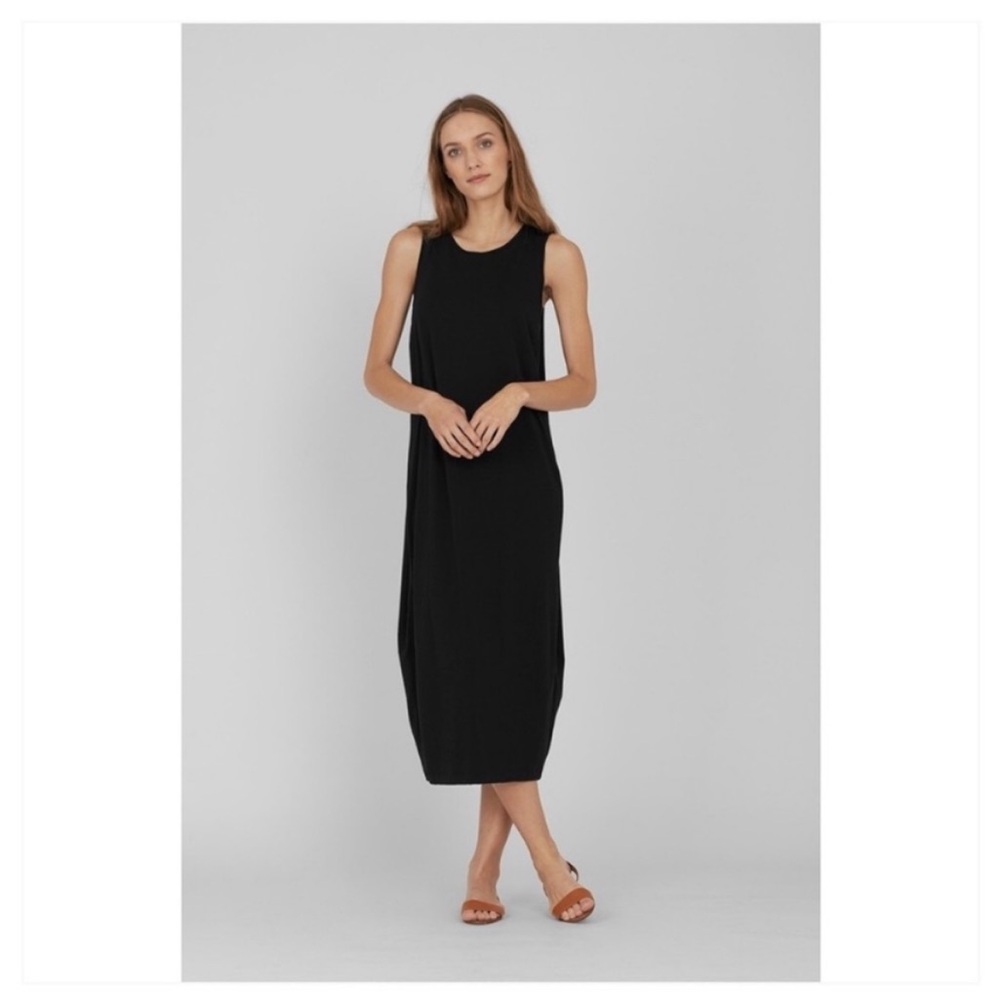 Cuyana Black Maxi Dress